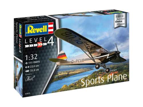 Revell ModelSet letadlo 63835 - Builders Choice Sports Plane 1:32