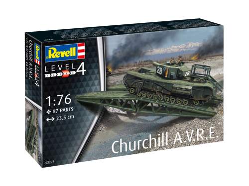REVELL Plastic ModelKit tank 03297 - Churchill A.V.R.E. (1:76)