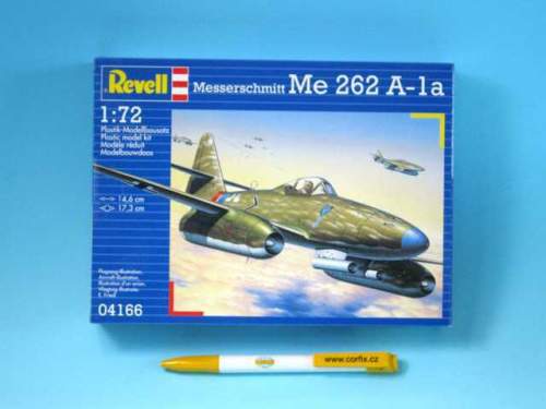 REVELL Plastic ModelKit letadlo 04166 - Messerschmitt Me 262 A-la (1:72)