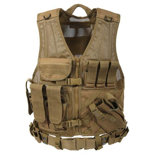 ROTHCO CROSS DRAW MOLLE COYOTE BROWN