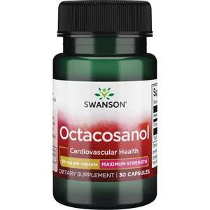 Swanson Octacosanol 30 ks, kapsle, 20 mg