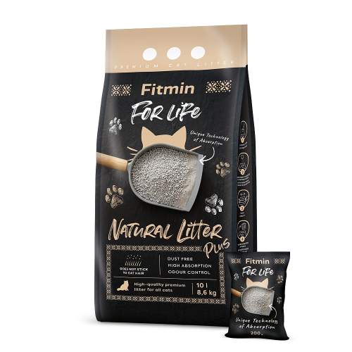 Fitmin For Life Natural litter Plus kočkolit 8,6kg 10l