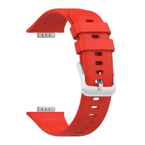 Silikonový řemínek FIXED Silicone Strap pro Huawei Watch FIT2, červená