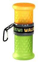 Cestovní láhev 2in1 oranž.-zelená 750+500ml KW Kiwi Walker