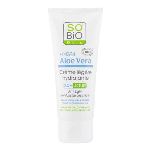 SO´BiO étic Krém lehce hydratující denní Aloe Vera BIO 50 ml