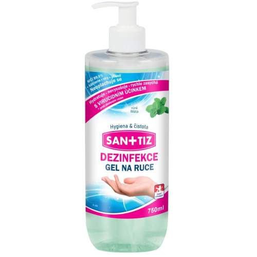 Sanitiz - dezinfekční gel - 750 ml, s pumpičkou