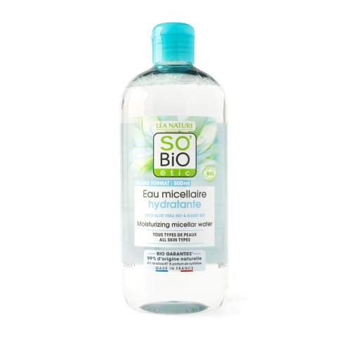 SO´BiO étic Voda micelární hydratační Aloe vera 500 ml