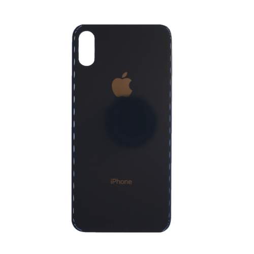 Back Cover Glass pro Apple iPhone X (Black)