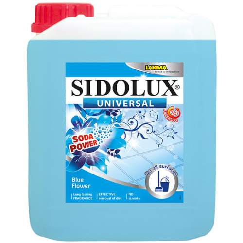 SIDOLUX Universal Blue Flower univerzální mycí prostředek 5l