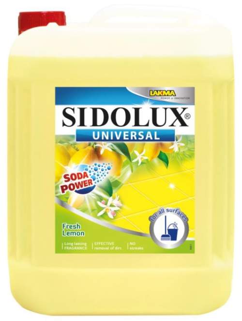 SIDOLUX Universal Fresh Lemon univerzální mycí prostředek 5 L