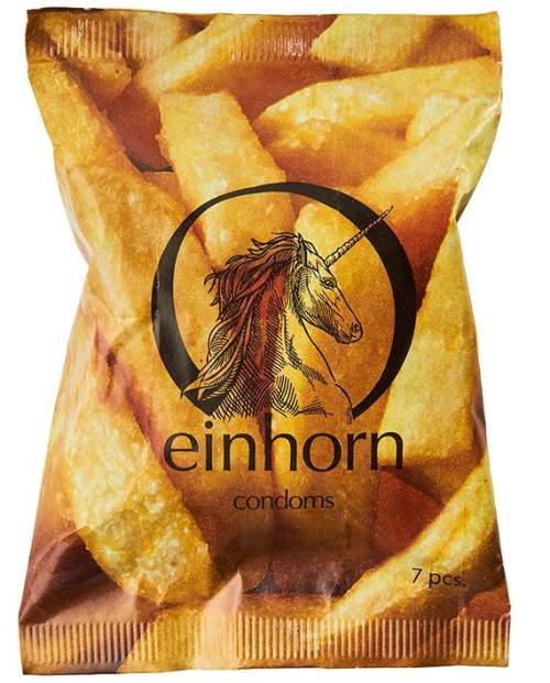 Einhorn Kondomy STANDARD - "Foodporno" 7 ks