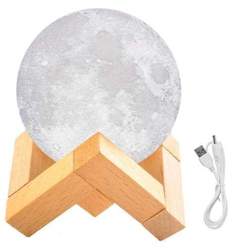Iso Trade Noční lampička Měsíc Moon Light 8cm