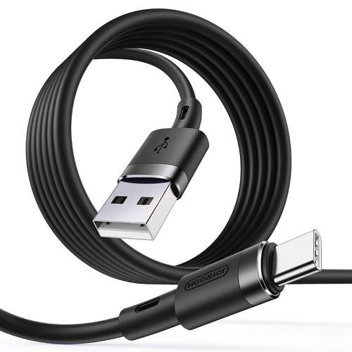 Joyroom S-1224N2 Silicone USB-C Data Cable 1.2m - Černý