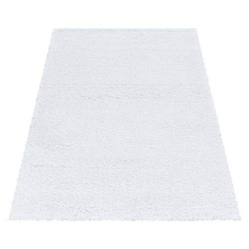 Ayyildiz koberce Kusový koberec Fluffy Shaggy 3500 white - 140x200 cm