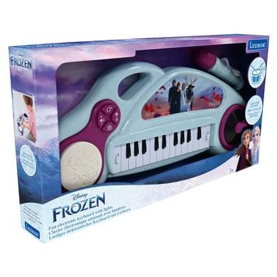 Lexibook Zábavné elektronické klávesy Disney Frozen s mikrofonem - 22 kláves