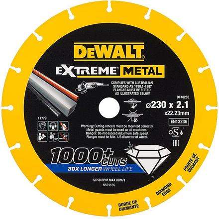 DeWalt DT40253 diamantový kotouč na kov 150x22,2x1,3mm