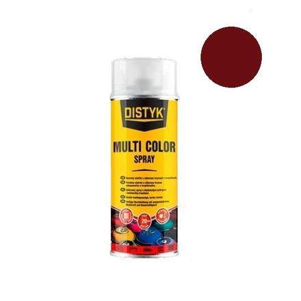 DISTYK Multi color spray 400ml RAL3004 purpurová červená