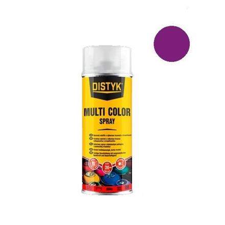 DISTYK Multi color spray 400ml RAL4008 fialové signální