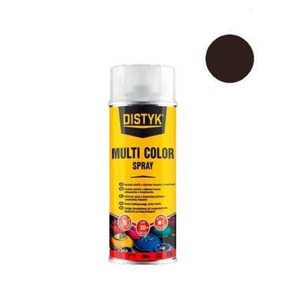 DISTYK Multi color spray 400ml RAL8017 čokoládová hnědá