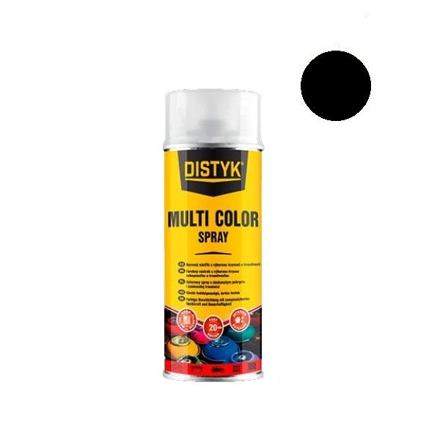 DISTYK Multi color spray 400ml RAL9005 černá matná