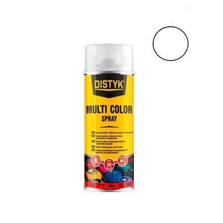 DISTYK Multi color spray 400ml RAL9010 bílá