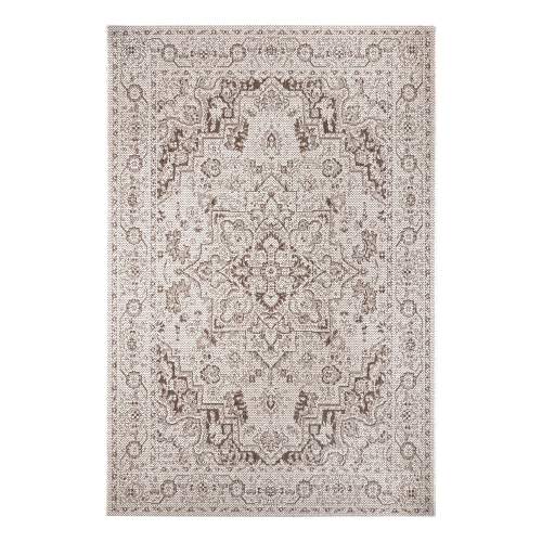 Hnědo-béžový venkovní koberec Ragami Vienna, 80 x 150 cm