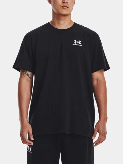 Tréninkové tričko Under Armour Logo Embroidered černá barva
