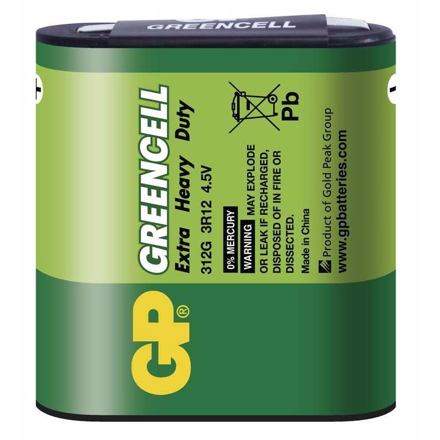GP baterie GREENCELL 3R12 plochá B1260