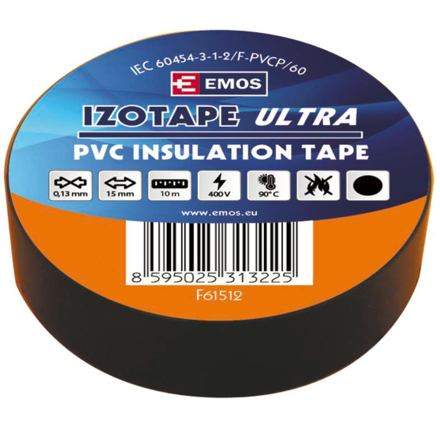EMOS izolační páska 15mm/10m černá