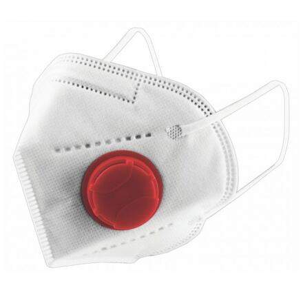 DEDRA respirátor protiprašný s ventilkem, FFP2, balení 5ks, BH1081-005