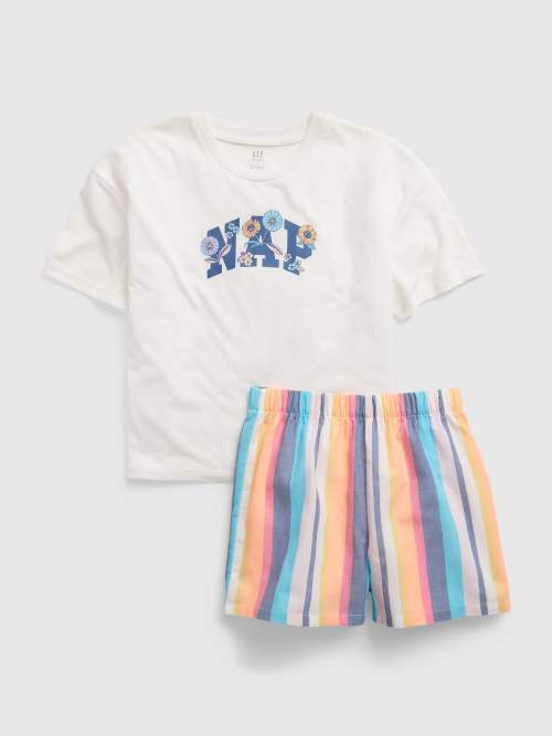 GAP Dětské krátké pyžamo - Holky