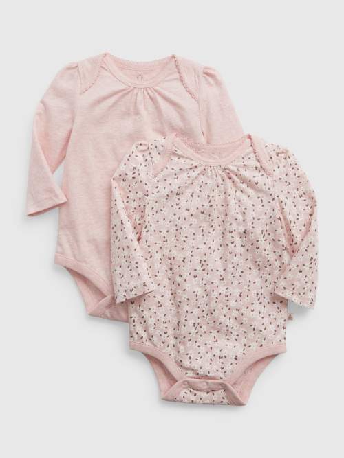 GAP Baby body z organické bavlny, 2ks - Holky