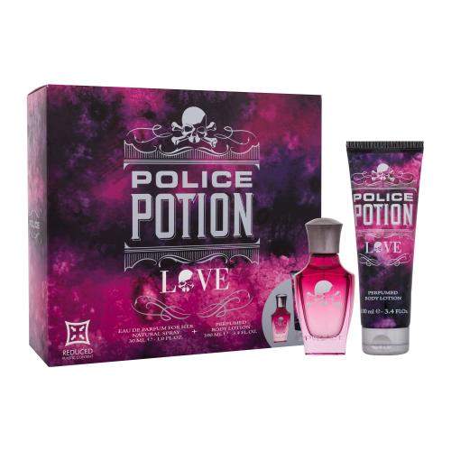 Police Potion Love sada parfémovaná voda 30 ml + tělové mléko 100 ml pro ženy