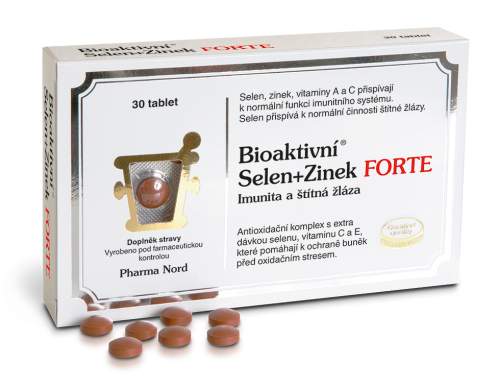 Bioaktivní Selen+Zinek FORTE tbl.30