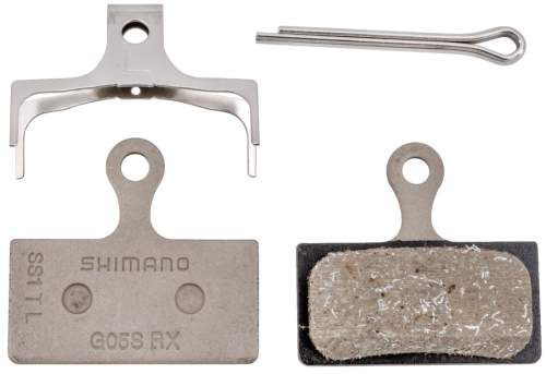 SHIMANO-Platničky brzd. resin G05S XTR/XT/SLX/ALFINE/SHIMANO Černá