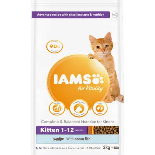 IAMS Cat Kitten Ocean Fish 2 kg