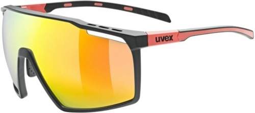 Uvex MTN Perform cyklistické brýle Black Red M/Mirror Red