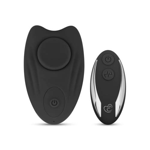 Easytoys Buzzy Butterfly - rechargeable, waterproof clitoral stimulator (black)