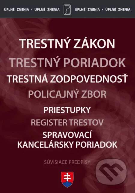 Trestný zákon 2023 - Poradca s.r.o.