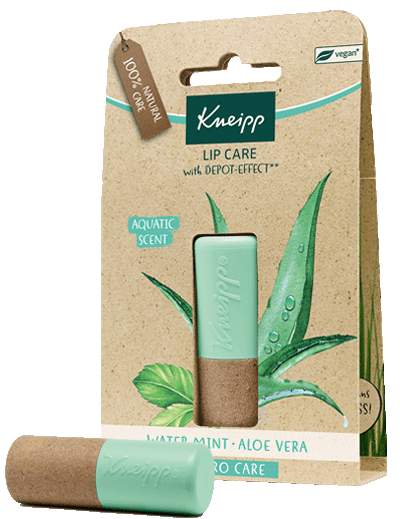 Kneipp Lip Care Water Mint & Aloe Vera hydratační balzám na rty 4,7 g