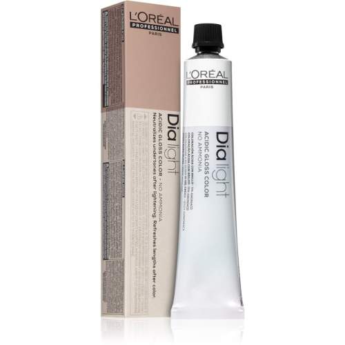 L’Oréal Professionnel Dialight permanentní barva na vlasy bez amoniaku odstín 7.18 Biondo Genere Moka 50 ml