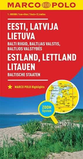 Estland, Lettland, Litauen / Eesti, Latvija, Lietuva - Marco Polo