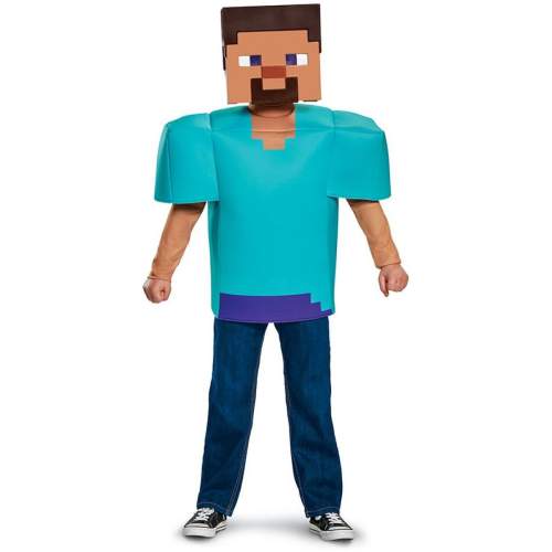Minecraft - Steve kostým, 10-12 let - EPEE Merch - Disguise