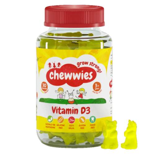 Life Extension Chewwies Vitamin D3 Citrón, 30 ks, gummies, 400 IU (10 mcg)