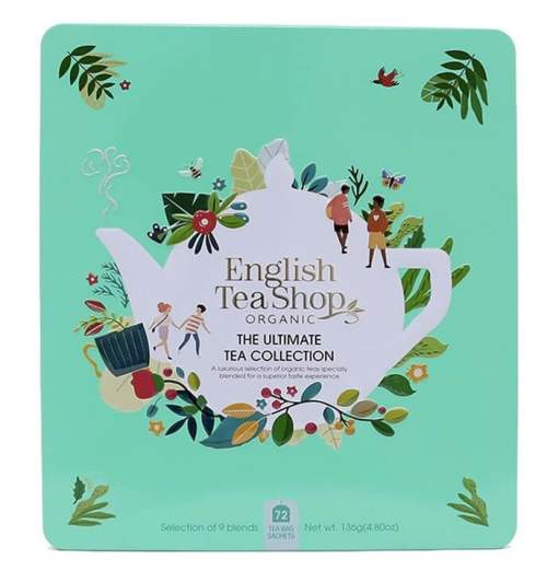 English Tea Shop Čaj Ultimate collection bio vánoční 136 g, 72 ks