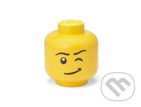 LEGO úložná hlava (veľkosť S) - žmurkajúci chlapec - LEGO