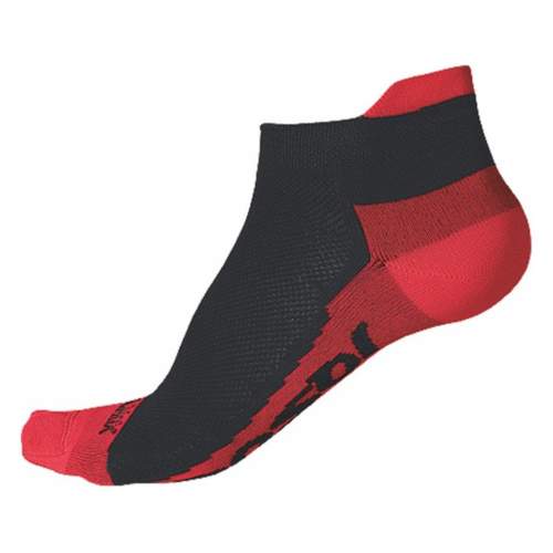 Sensor Race Coolmax Invisible Sportovní ponožky ZK1041007 černá/červená 6/8