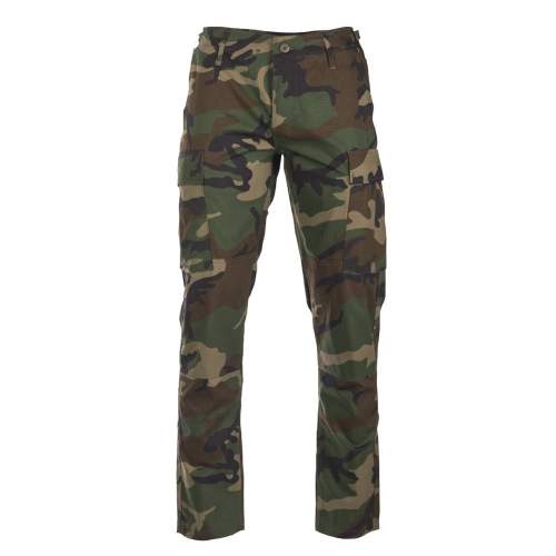 TEESAR USA Kalhoty US BDU Slim Fit ripstop TEESAR® Woodland Velikost: 3XL