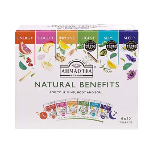 AHMAD TEA Natural Benefits Selection