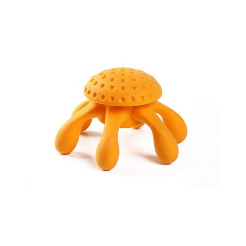 KIWI Hračka Walker TPR guma chobotnice oranžová 12cm